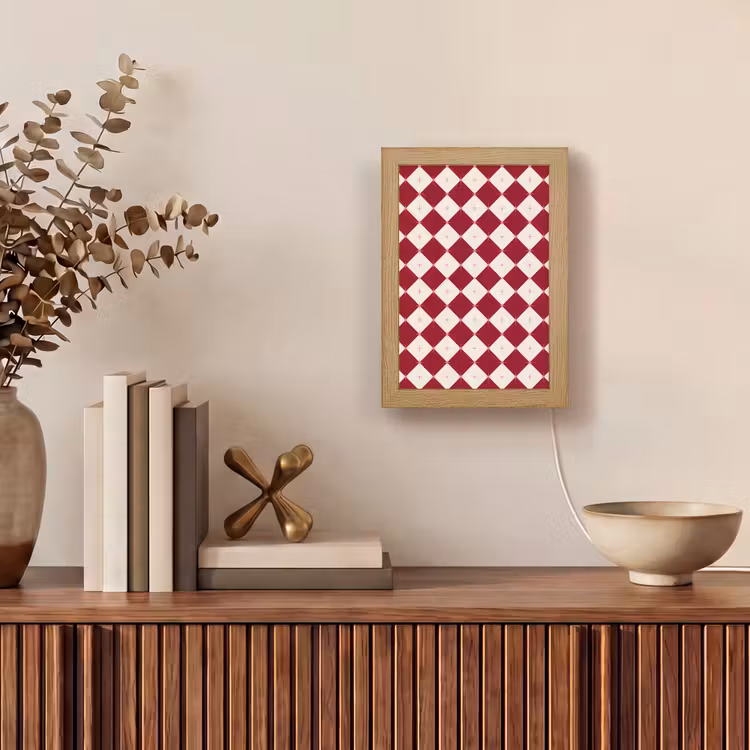 Gepersonaliseerde Lightbox - Ster - Roze - Rood - Kerst — 4