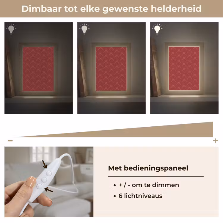 Gepersonaliseerde Lightbox - Strik - Roze - Rood - Kerst — 8