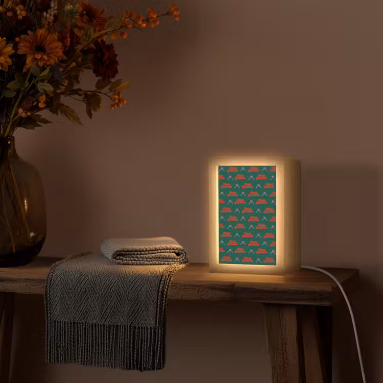Gepersonaliseerde Lightbox - Tekst - Roze - Rood - Groen - Strik — 3