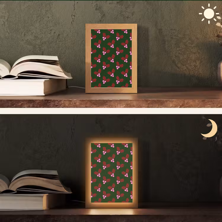 Gepersonaliseerde Lightbox - Neon - Hulst - Kerst — 5
