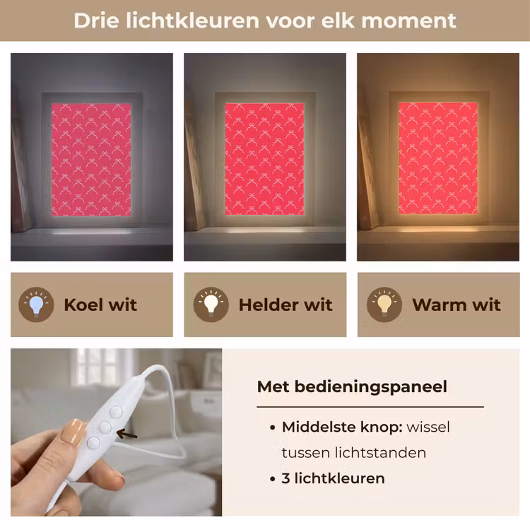 Gepersonaliseerde Lightbox - Strik - Rood - Kerst — 6