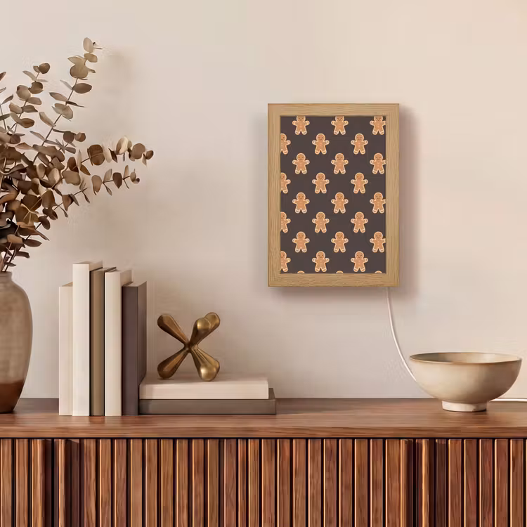 Gepersonaliseerde Lightbox - Peperkoek - Bruin - Kerst — 4