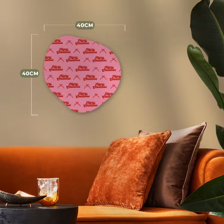 Organisch schilderij - Forex - Tekst - Strik - Rood - Roze — 4