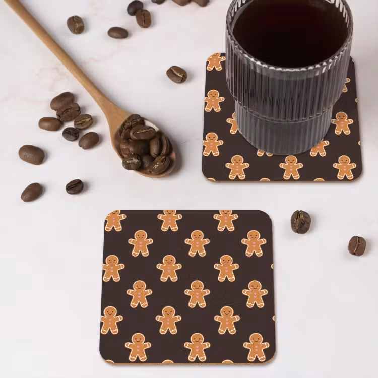 Onderzetter - Peperkoek - Bruin - Kerst — 4
