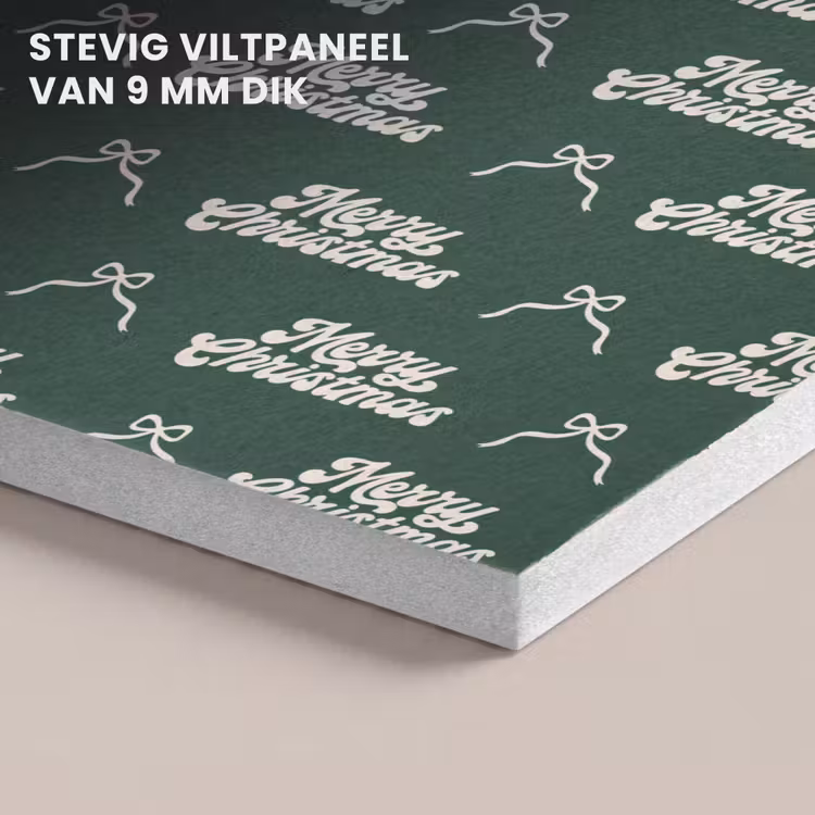 Akoestisch schilderij - Tekst - Groen - Wit - Tekst — 5