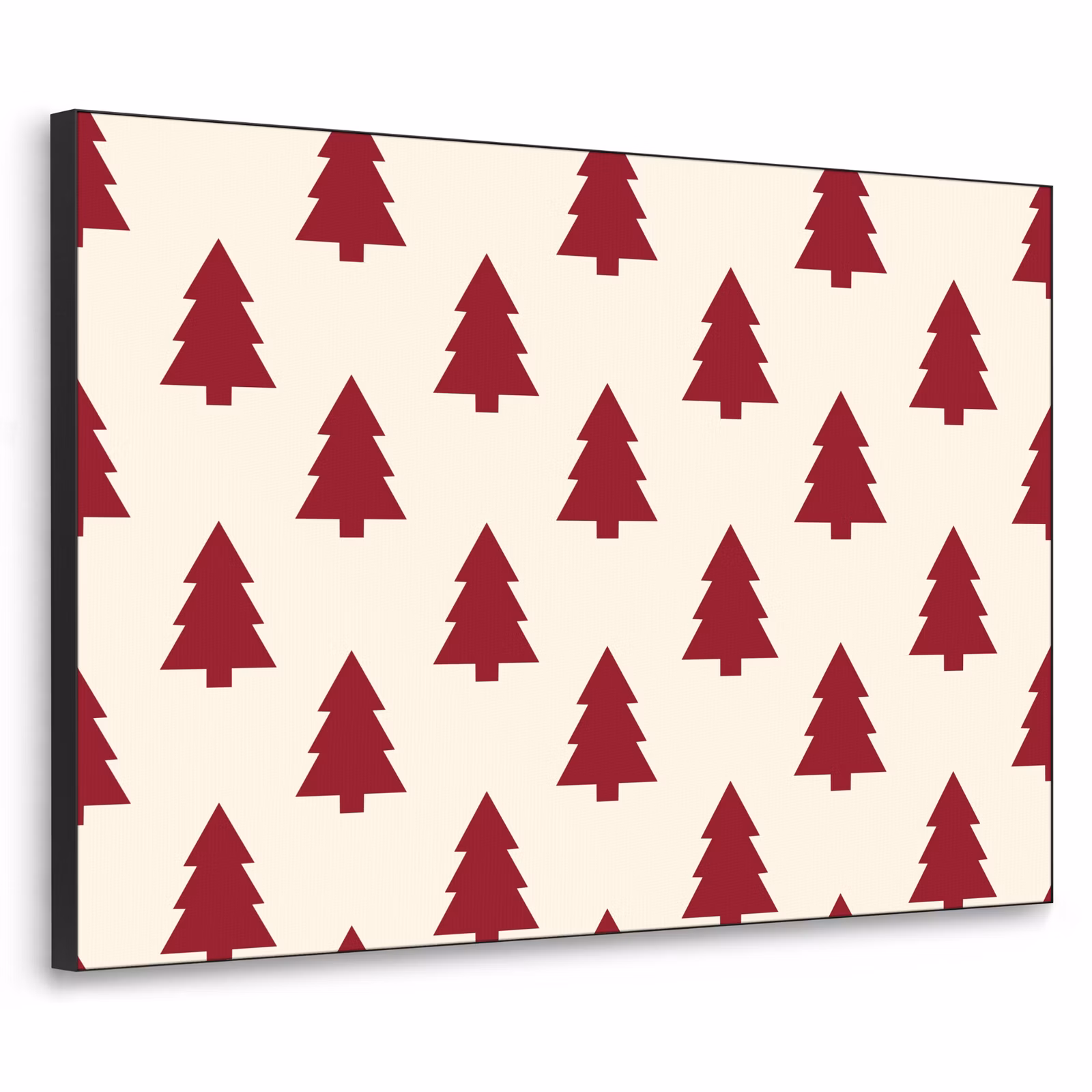 Art Frame - Kerstboom - Crème - Rood — 1