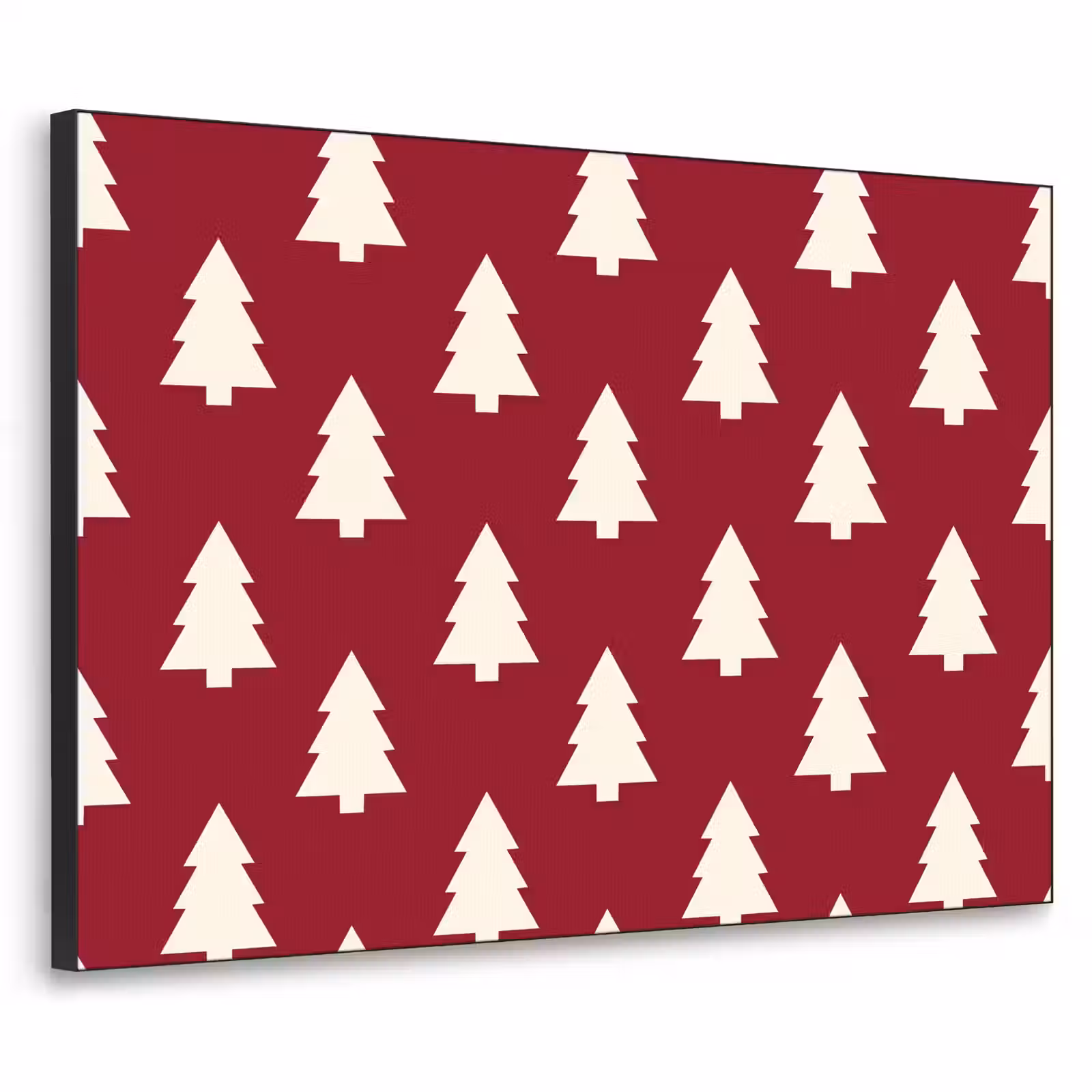 Art Frame - Kerstboom - Rood - Wit — 1