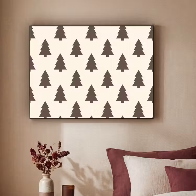 Art Frame - Kerstboom - Crème - Grijs — 3
