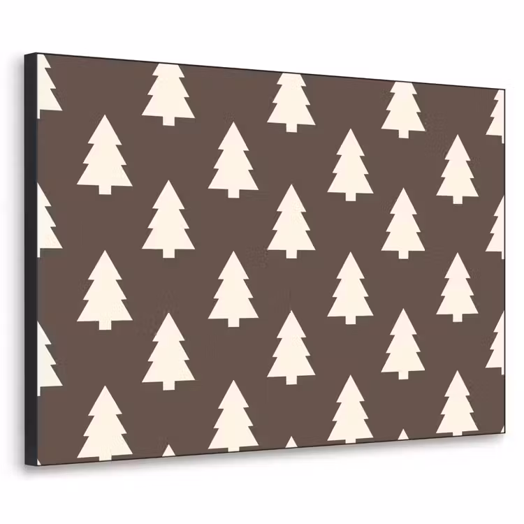 Art Frame - Kerstboom - Grijs - Crème — 1