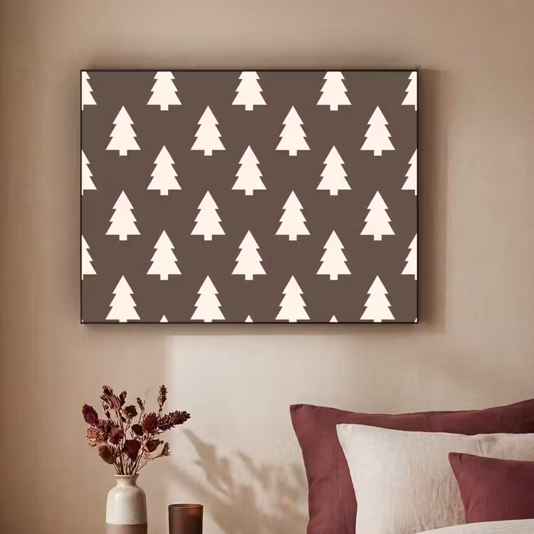 Art Frame - Kerstboom - Grijs - Crème — 3
