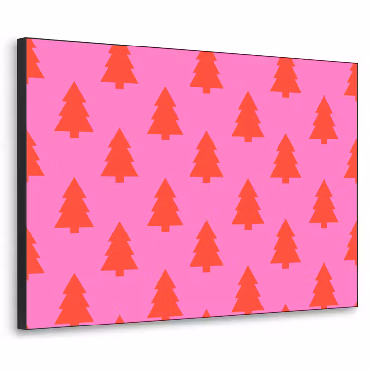 Art Frame - Kerstboom - Rood - Neon — 1