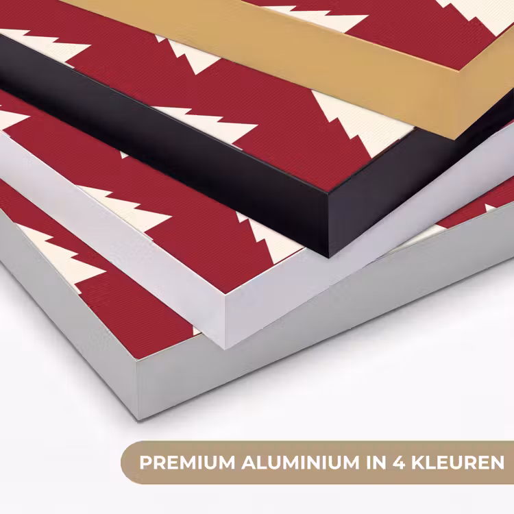 Art Frame - Kerstboom - Rood - Wit — 2