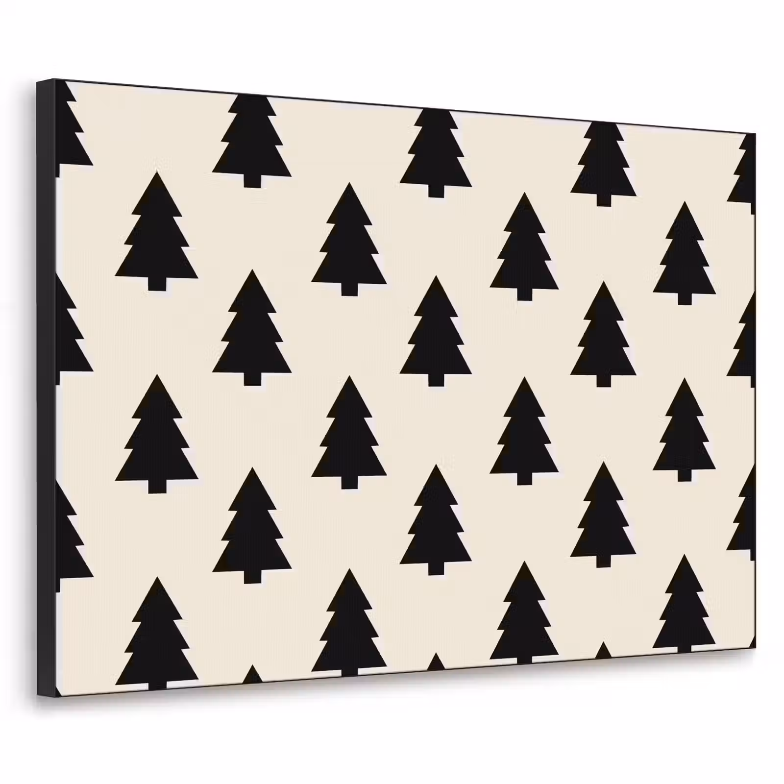 Art Frame - Kerstboom - Wit - Zwart — 1