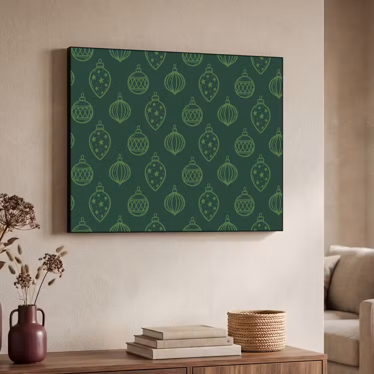 Art Frame - Kerstbal - Groen - Kerst — 7