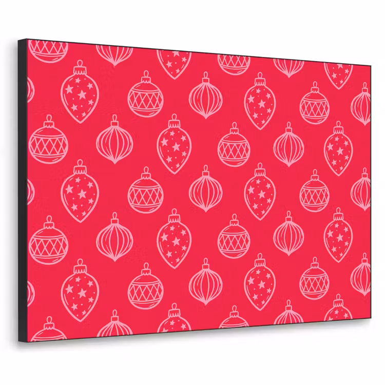 Art Frame - Kerstbal - Rood - Roze — 1