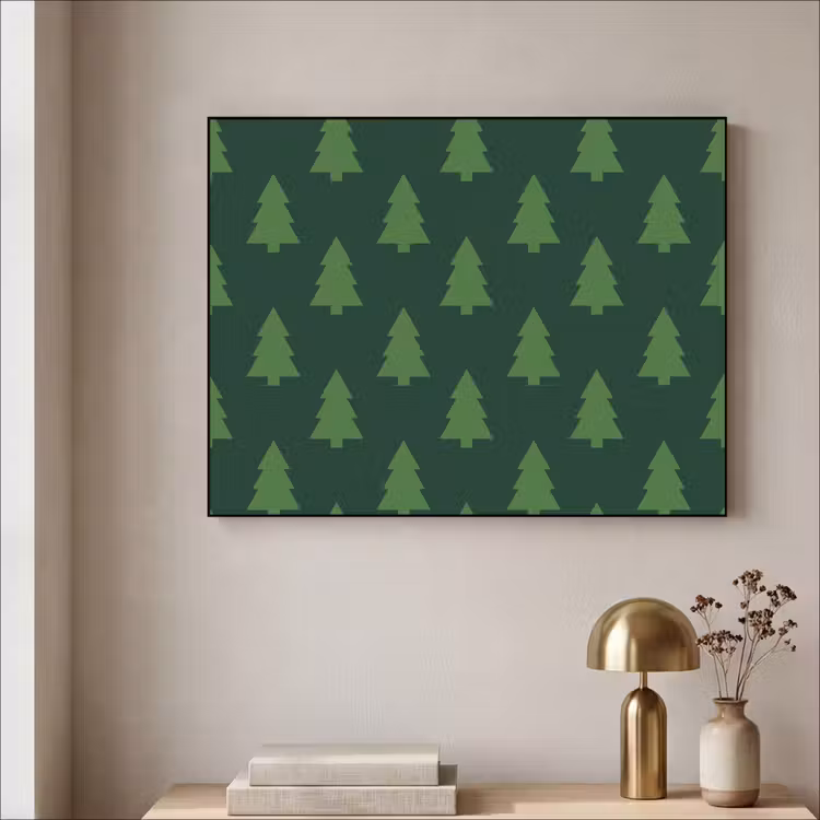 Art Frame - Kerstboom - Groen - Kerst — 5