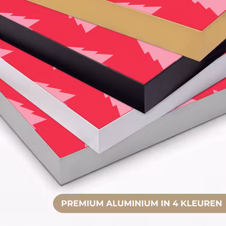 Art Frame - Kerstboom - Roze - Rood — 2