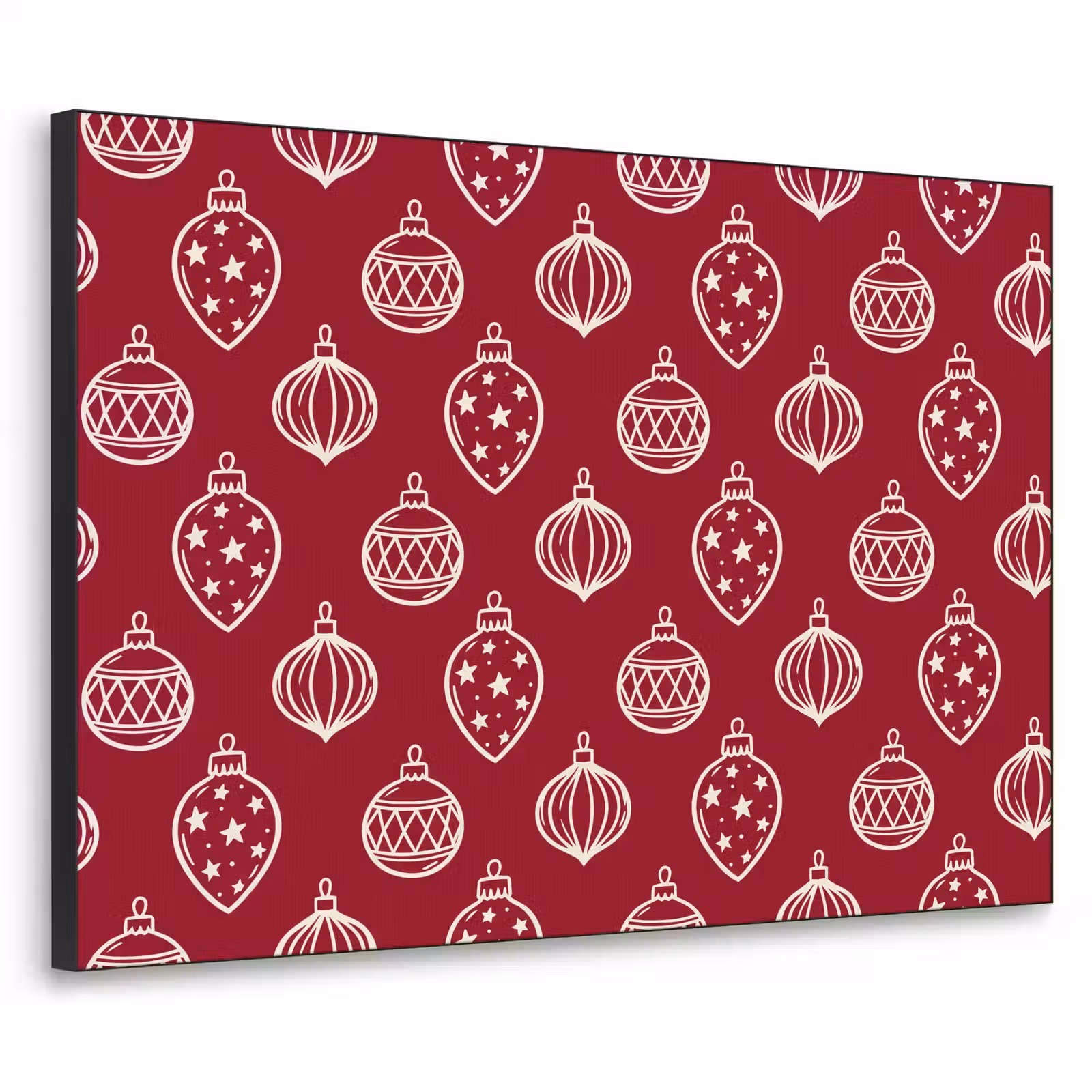 Art Frame - Kerstbal - Rood - Crème — 1