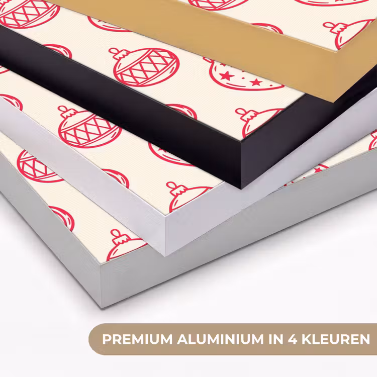 Art Frame - Kerstbal - Crème - Rood — 2