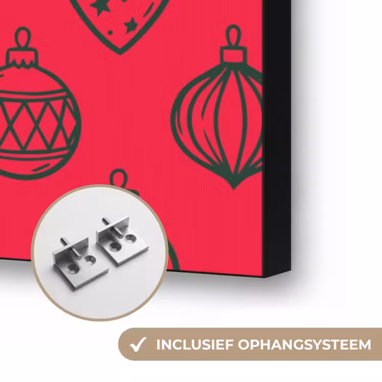 Art Frame - Kerstbal - Groen - Rood — 6