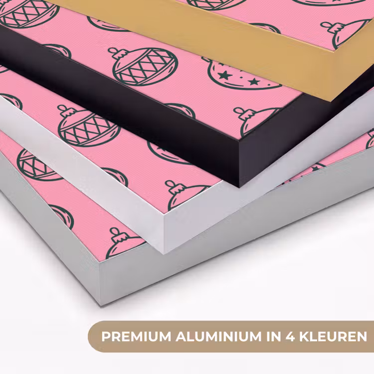 Art Frame - Kerstbal - Groen - Roze — 2
