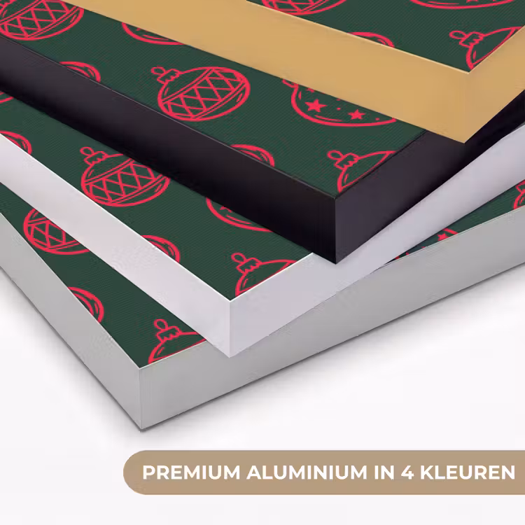 Art Frame - Kerstbal - Rood - Groen — 2
