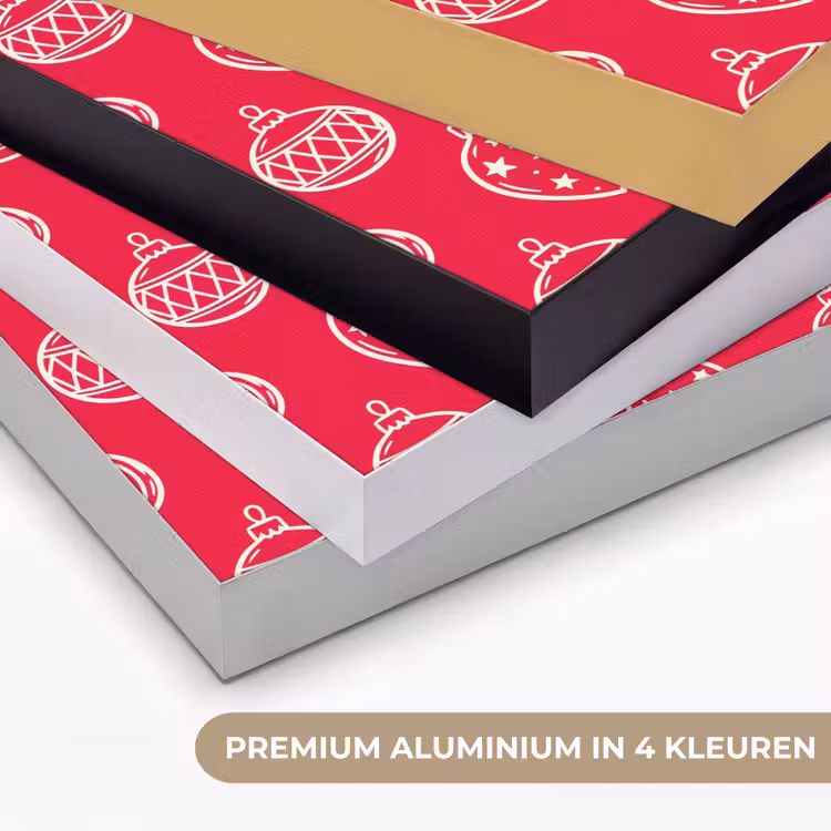 Art Frame - Kerstbal - Rood - Wit — 2