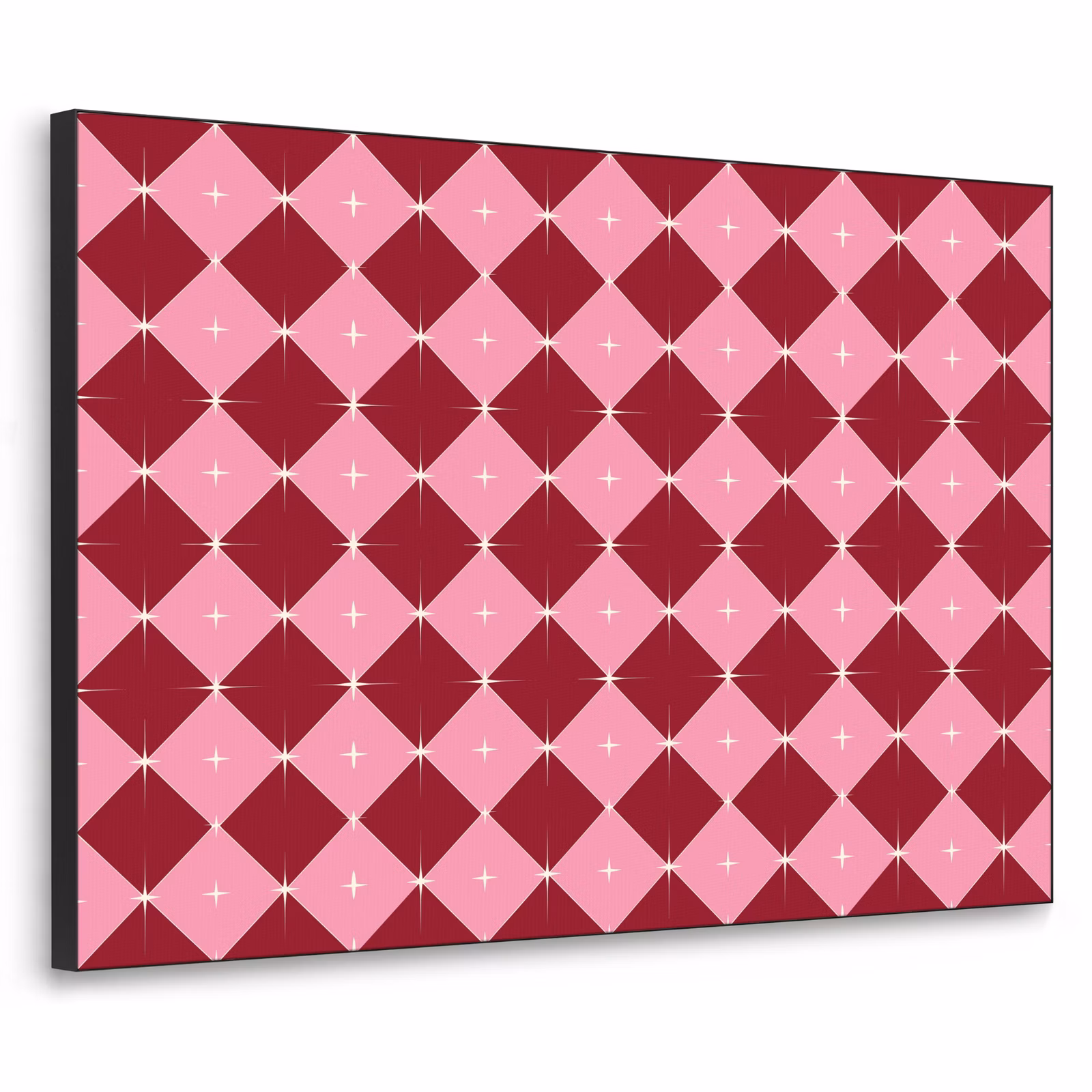 Art Frame - Ster - Rood - Roze - Kerst — 1