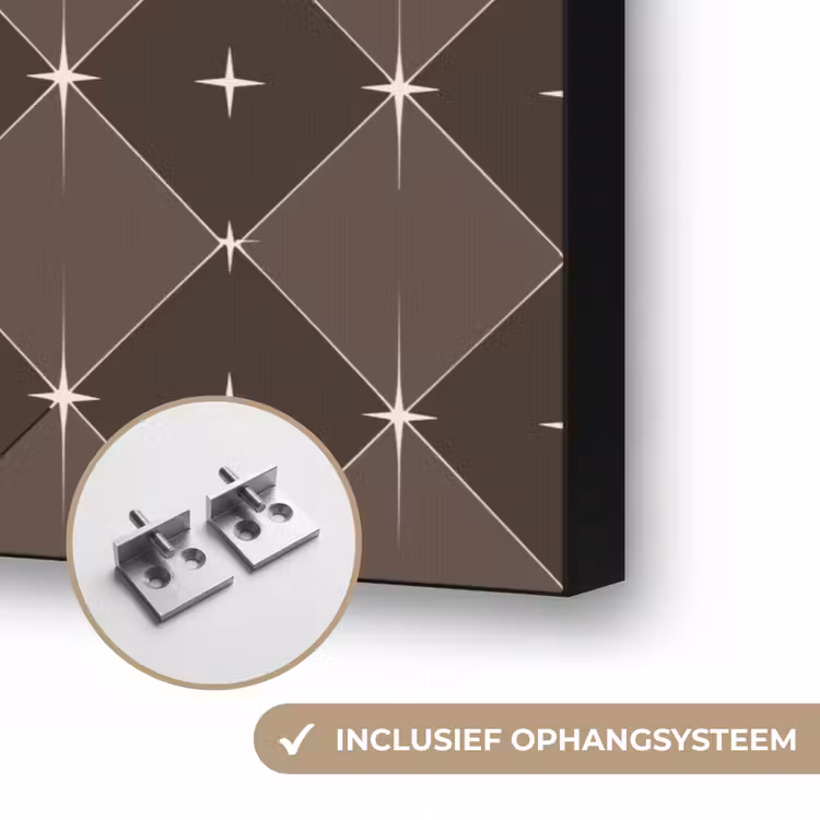Art Frame - Ster - Bruin - Taupe - Kerst — 6