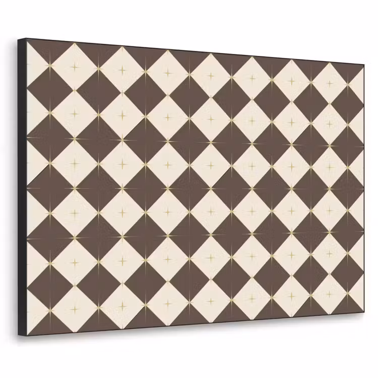 Art Frame - Ster - Bruin - Wit - Kerst — 1