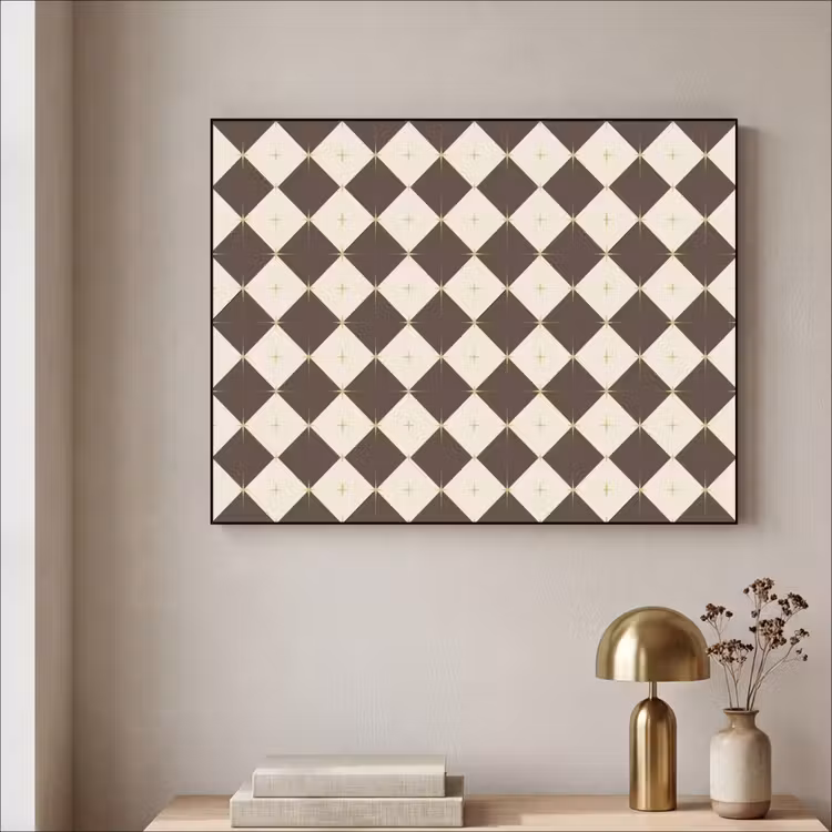Art Frame - Ster - Bruin - Wit - Kerst — 5