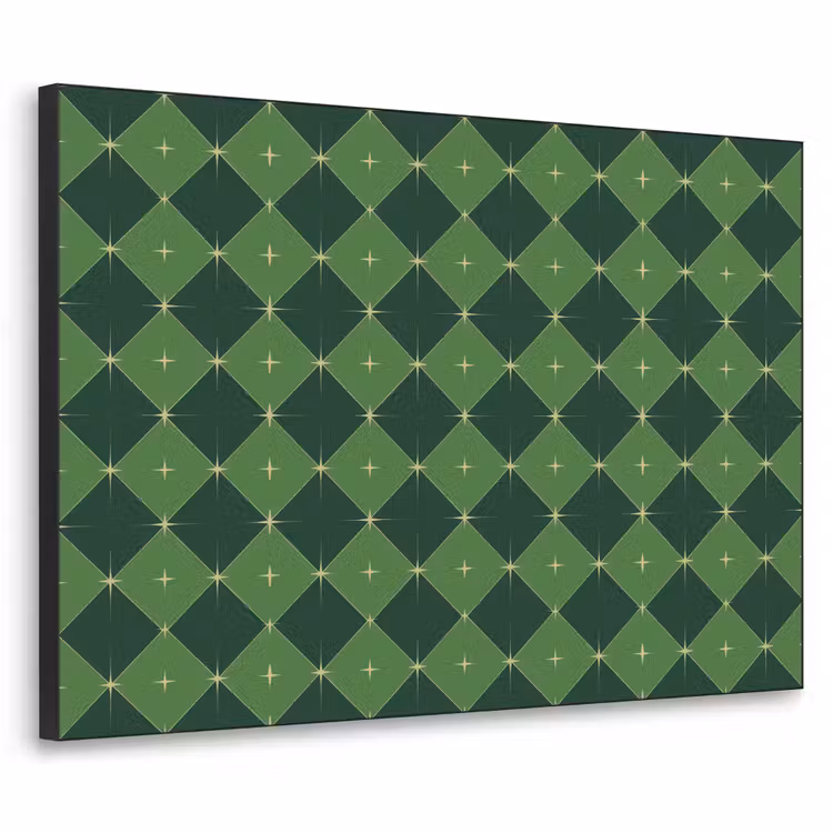 Art Frame - Ster - Groen - Kerst — 1