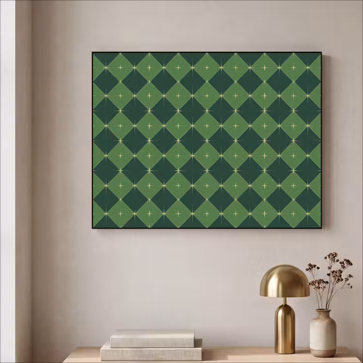 Art Frame - Ster - Groen - Kerst — 5