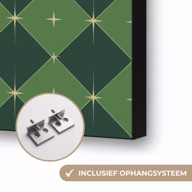 Art Frame - Ster - Groen - Kerst — 6