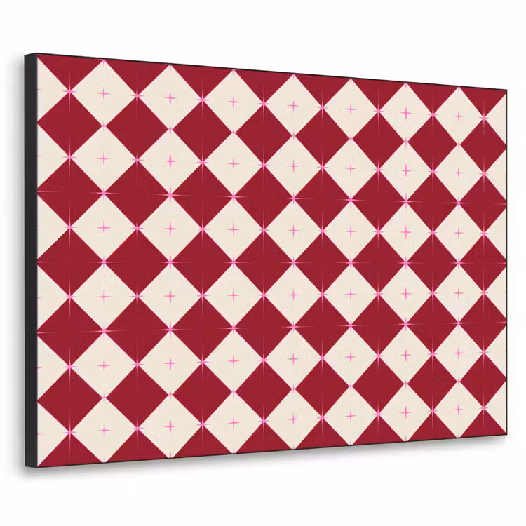 Art Frame - Ster - Roze - Rood - Kerst — 1