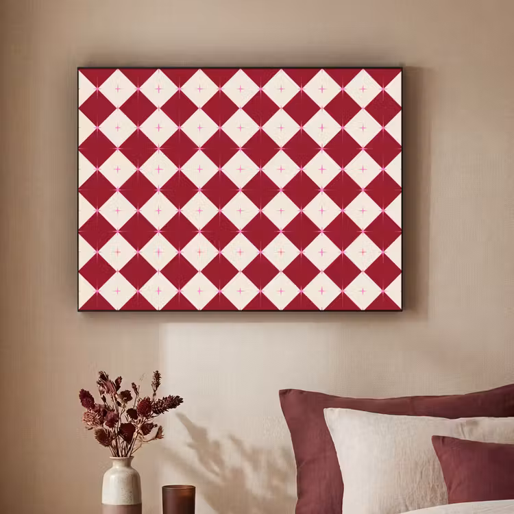 Art Frame - Ster - Roze - Rood - Kerst — 3
