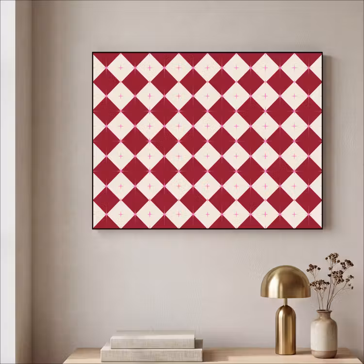 Art Frame - Ster - Roze - Rood - Kerst — 5