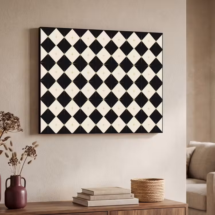 Art Frame - Ster - Zwart - Wit - Kerst — 7
