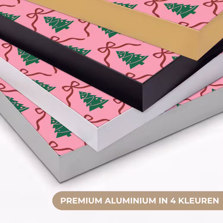 Art Frame - Kerst - Roze - Rood - Strik — 2