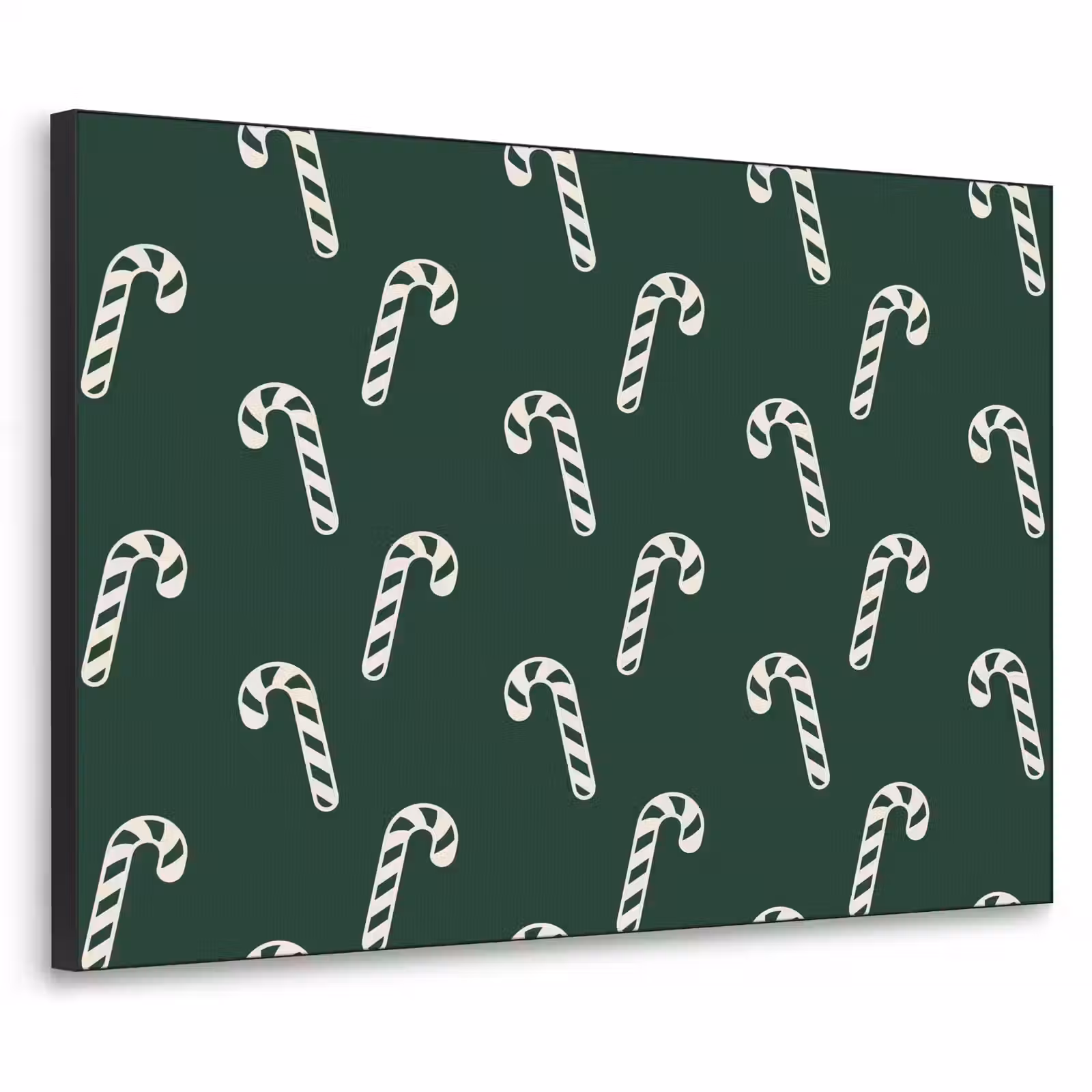 Art Frame - Kerst - Groen - Wit - Zuurstok — 1