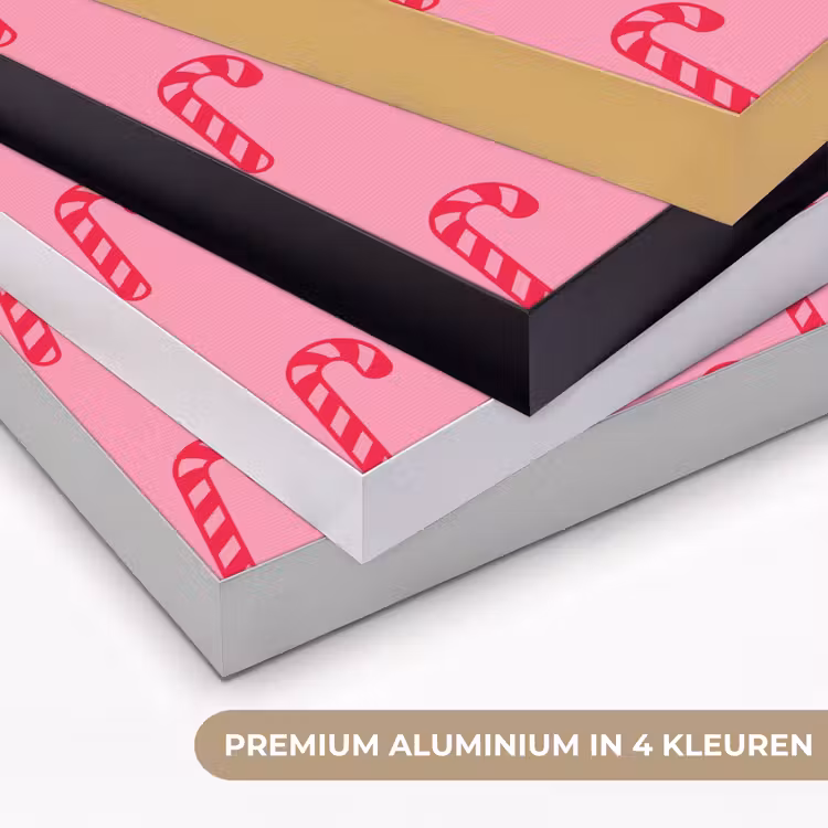 Art Frame - Kerst - Rood - Roze - Zuurstok — 2