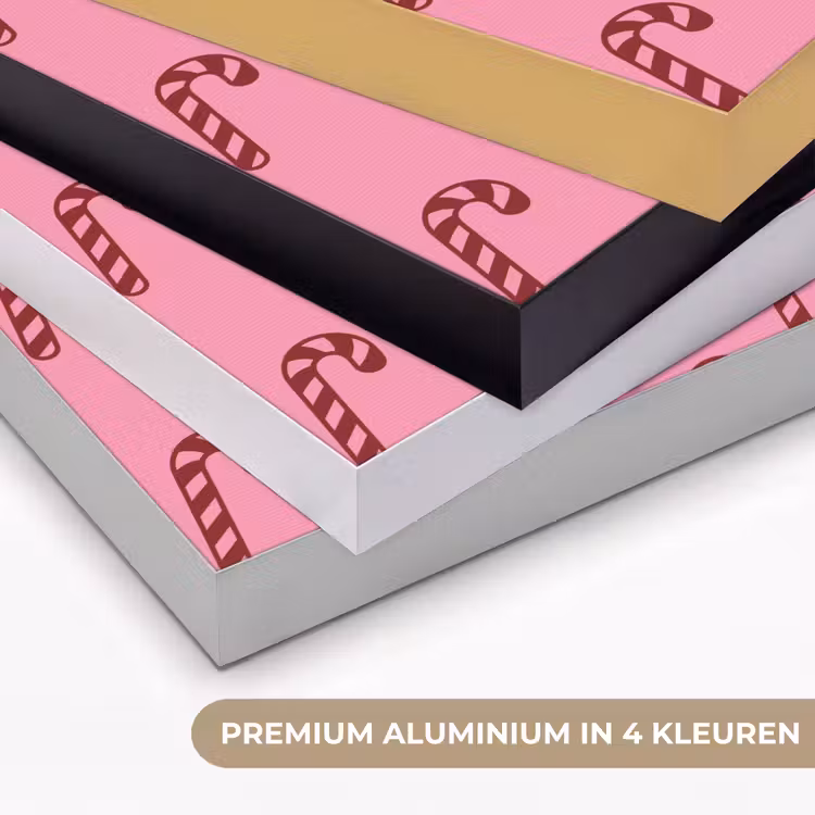 Art Frame - Kerst - Roze - Zuurstok - Rood — 2