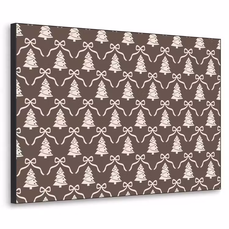 Art Frame - Strik - Taupe - Wit - Kerst — 1