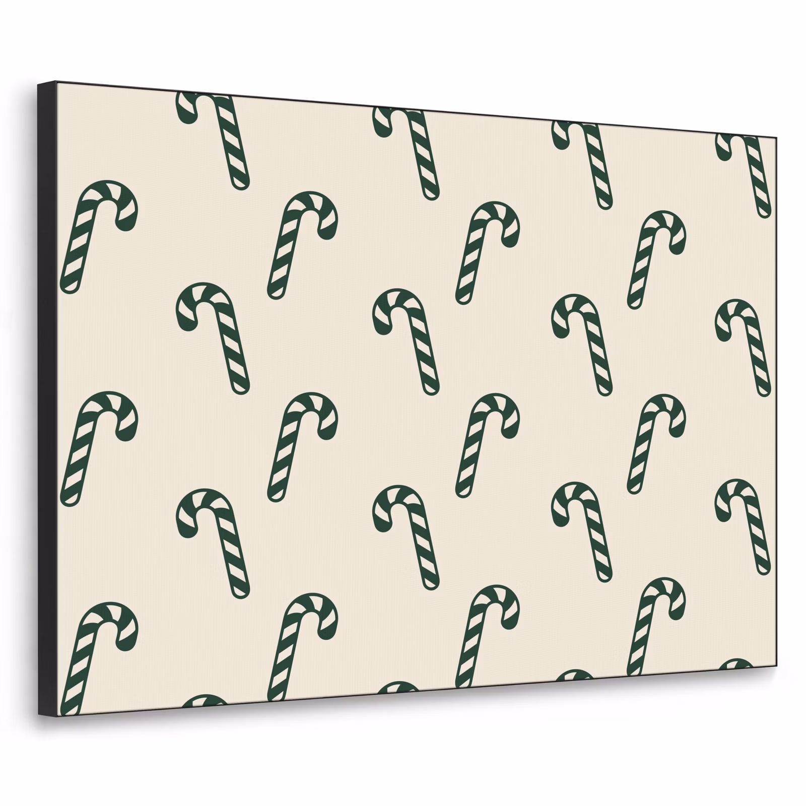 Art Frame - Kerst - Groen - Crème - Zuurstok — 1