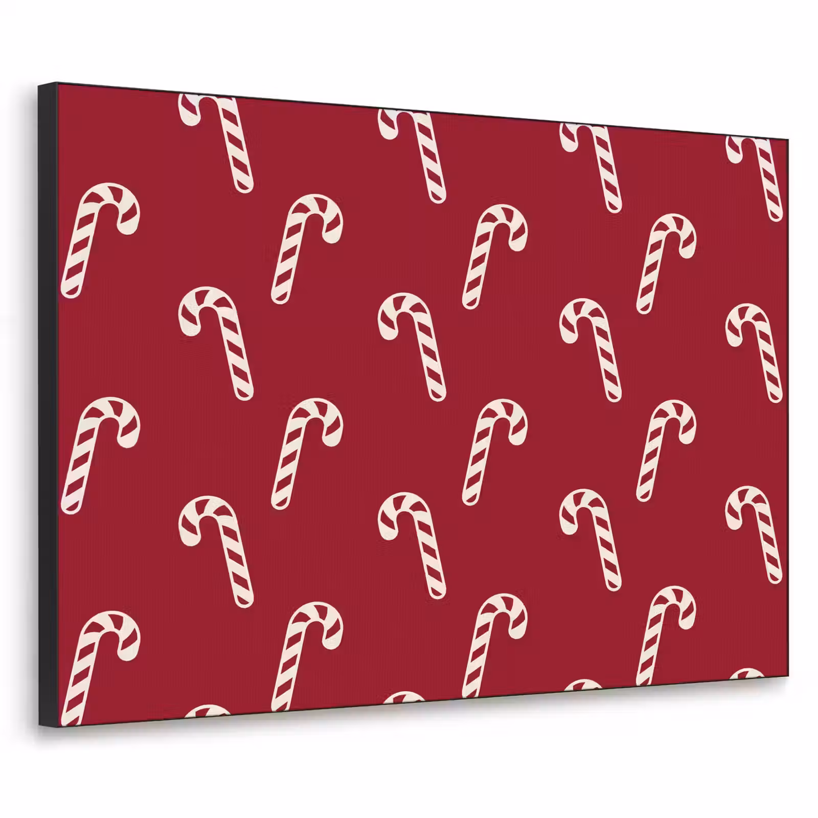 Art Frame - Kerst - Rood - Wit - Zuurstok — 1