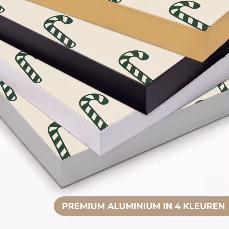 Art Frame - Kerst - Groen - Crème - Zuurstok — 2
