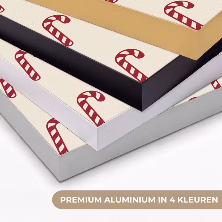 Art Frame - Kerst - Rood - Crème - Zuurstok — 2