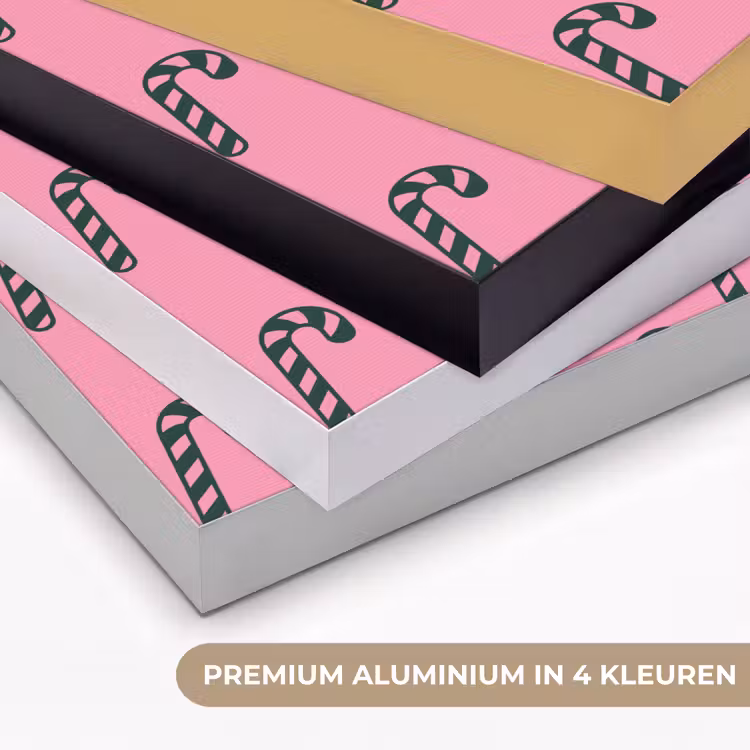 Art Frame - Kerst - Roze - Groen - Zuurstok — 2