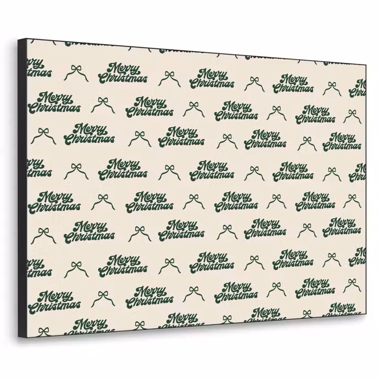 Art Frame - Tekst - Groen - Strik — 1