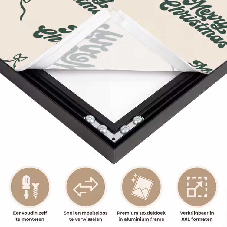Art Frame - Tekst - Groen - Strik — 4